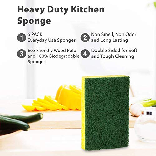 Heavy Duty Scrub Sponges (24 Count)