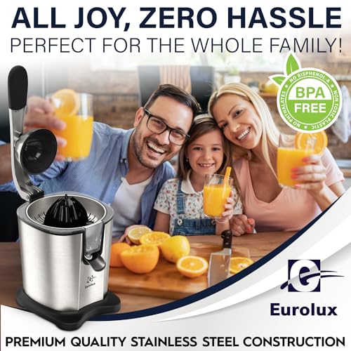 Power Pro Premium Electric Citrus Juicer (Stainless Steel / Pro XL Size)