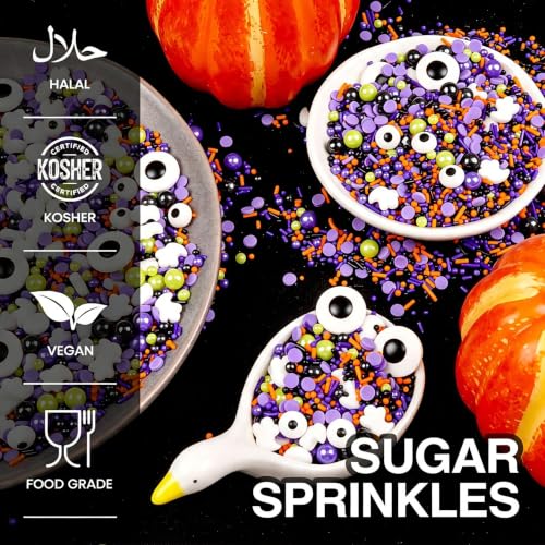 Halloween Eye Sprinkles for Cake Decorating (Halloween Sprinkles Mix)