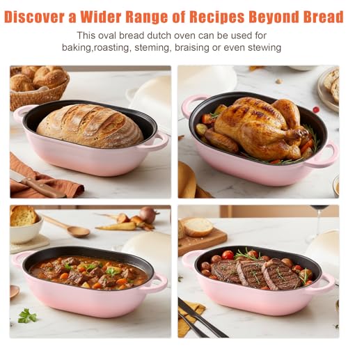 5 QT Enameled Cast Iron Sourdough Bread Oven