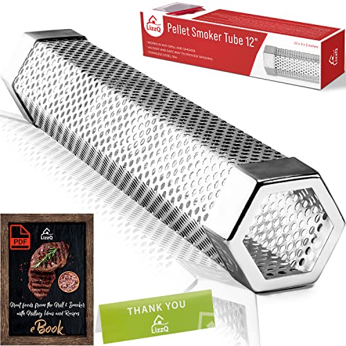 Premium Pellet Smoker Tube 12 inches (Smoker Tube)