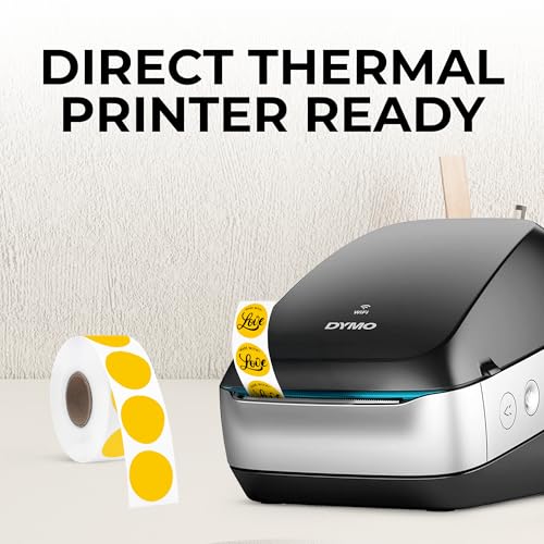 Yellow Thermal Labels (Yellow)