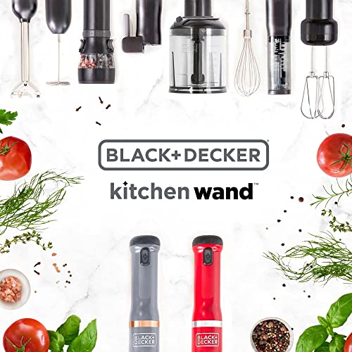 Kitchen Wand Cordless Immersion Blender (Grey)