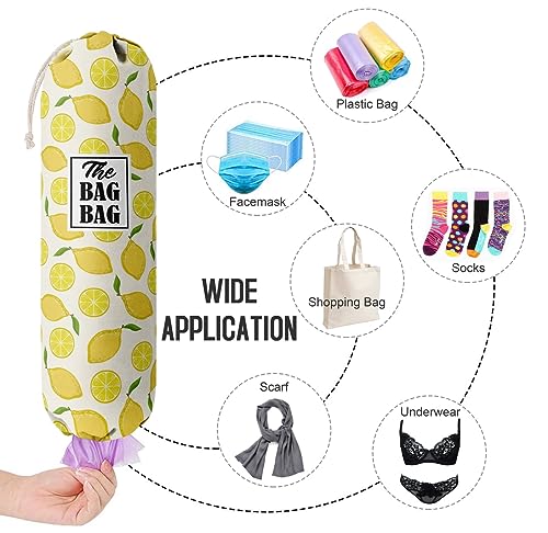 C 1 Lemon Grocery Bags Holder & Organizer (Lemons 02)