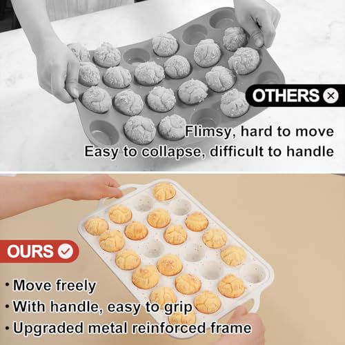 Mini Muffin Pan (Creamy Confetti / 24-Cup Mini)