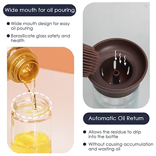 Oil Dispenser with Brush (Iron Yellow)
