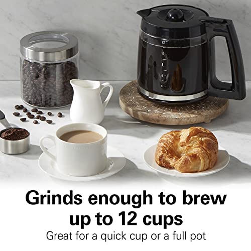 Fresh Grind Electric Coffee Grinder For Up To 12 Cups (White / Makes up to 12 Cups)