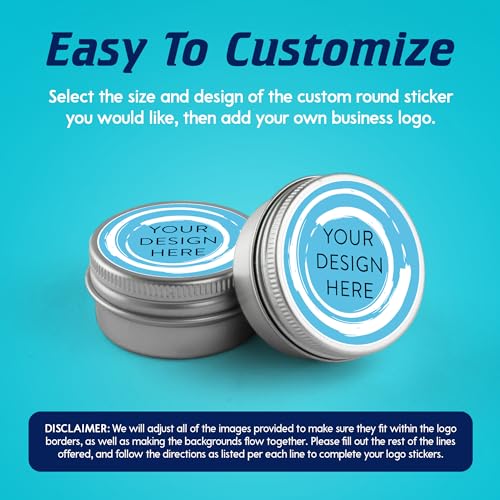Custom Vinyl Stickers Your Image (100 Count)