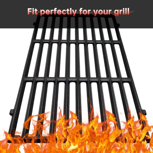 Cast Iron Grill Grates Flavorizer Bars Parts for Weber Genesis 2 E (silver 5)