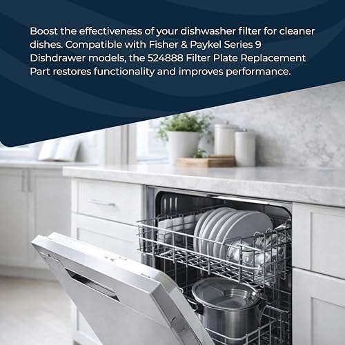 Fisher & Paykel 524888 Dishwasher Filter Plate Kit 9 DishDrawer Dishwasher