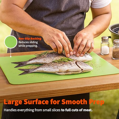 IMUSA Plastic Cutting Board Mats (4PK Flexi)