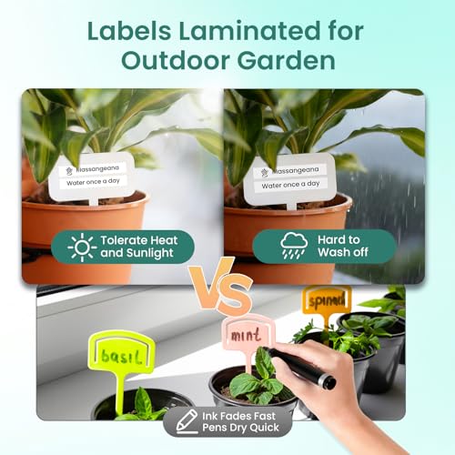 Label Maker Waterproof (White)