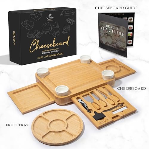 Zulay Charcuterie Board Set Extra Large (Luxe Set)