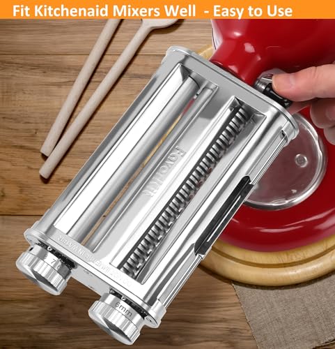 Pasta Maker Attachment for KitchenAid Stand Mixers