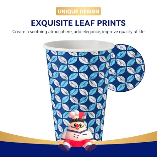 1000 Pack Paper Coffee Cups 16 oz (16oz-1000)