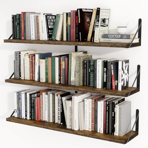 Floating Book Shelves for Wall