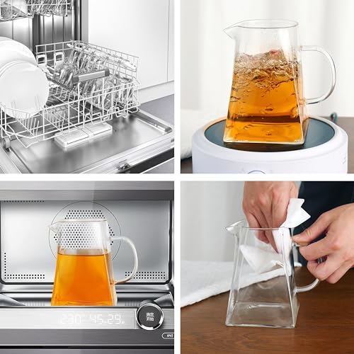 Glass Teapot with Infuser (24oz(700ml))