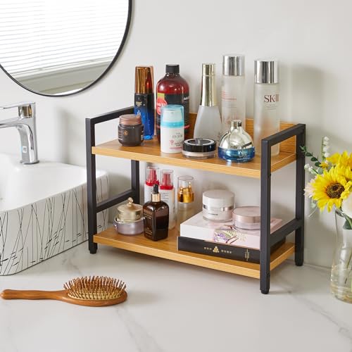 2 Tier Spice Rack (2-tier / Natural)