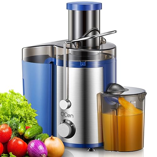 Juicer Machine 800W Centrifugal Juicer with Wide Mouth Feed Chute