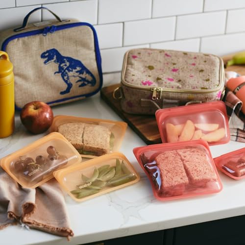 Premium Reusable Silicone Food Storage Bags