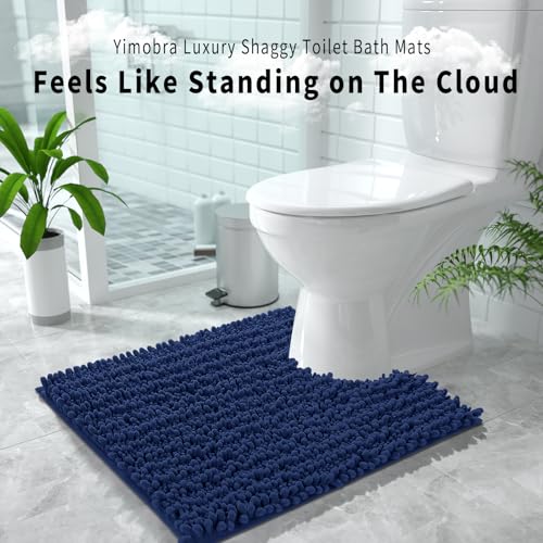 Toilet Rug U Shaped Washable 24x24 Inch