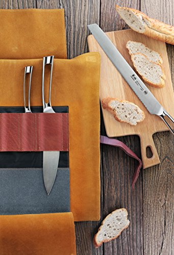 N1 Series 4 Piece Leather Roll Knife Set