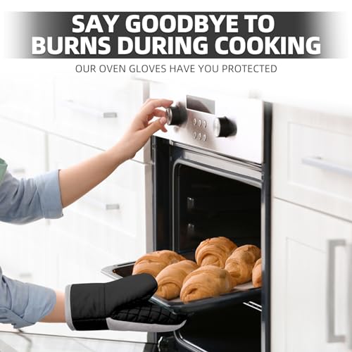 Mini Oven Mitts (Black)