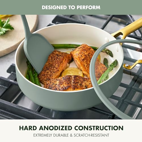 Nonstick Reserve Pro 10 Piece Cookware Set (Moss Green / 10 Piece Cookware Set)