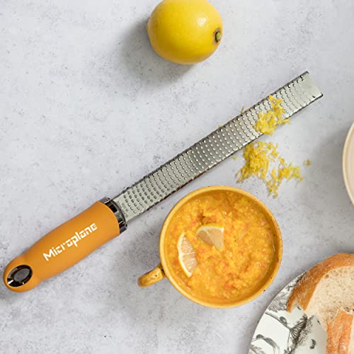 Premium Zester Grater in Mustard