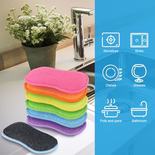 Dish Sponge 6 Pack (6 Count)