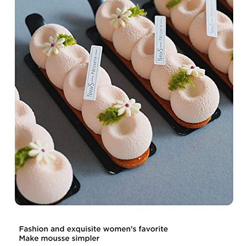 Flower Long Bar Silicone Mousse Cake Mold