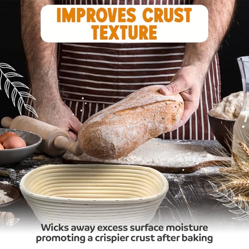 Banneton Bread Proofing Basket with Liner