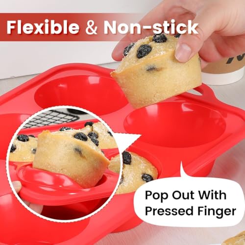 Large Muffin Pan Jumbo (Metal Framed: 6-Cup Jumbo)