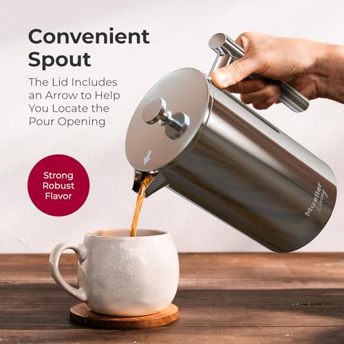Living French Press Coffee Maker 34oz (34oz)