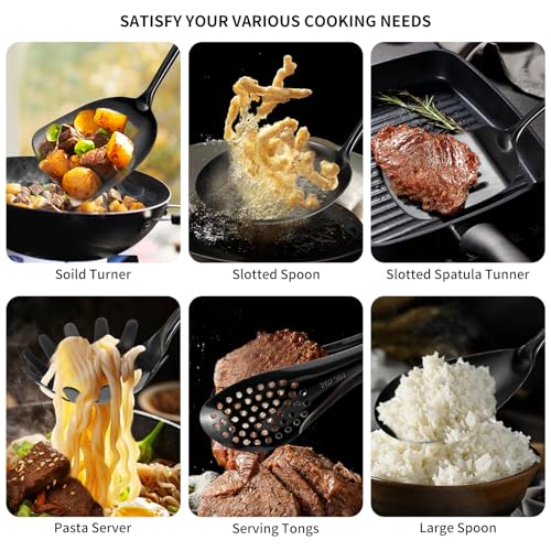 304 Stainlss Steel Matte Kitchen Utensils Set (12 Count)