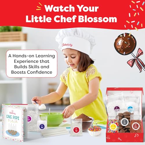 DIY Cake Pop Kids Baking Kit with Pre (Delicious Cake Pops)