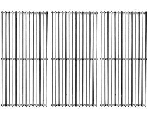 S591SC (3-Pack) 19 1/4" Stainless Steel Wire Cooking Grid Grates Replacement for Brinkmann, Charmglow and Jenn Air 720-0337,720-0512,Kirkland 720-0193 720-0432,720-0025, 720-0108 (3-Pack Stainless Steel)