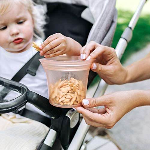 Reusable Food Storage Bags (Lavender / Short Cup)