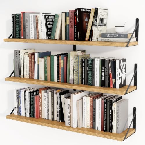 Floating Book Shelves for Wall