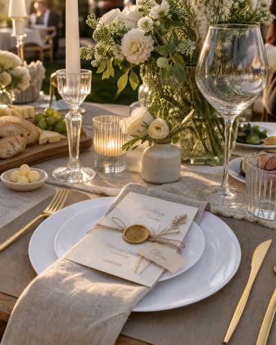 200 Pieces White Plastic Plates Disposable (White / 200 PCS)