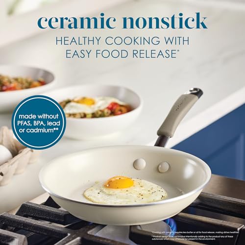 Cucina Ceramic Nonstick Frying Pan (Skillet (8.5") / Almond)