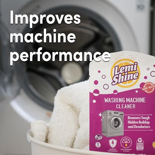 Natural Washing Machine Cleaner and Deodorizer (1.8 Ounce (Pack of 1))