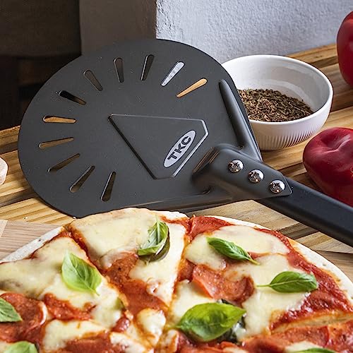 12" 8" Perforated Pizza Peels