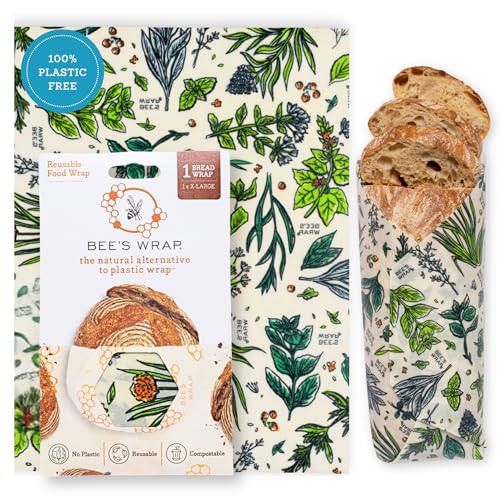 Beeswax Bread Wrap (Herb Garden 1 Pack)