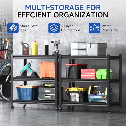 3 Tier Adjustable Garage Storage Shelving