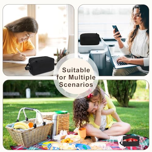 Small Insulated Lunch box Portable Soft Bag Mini Cooler Thermal Meal Tote Kit with Buckle for Work