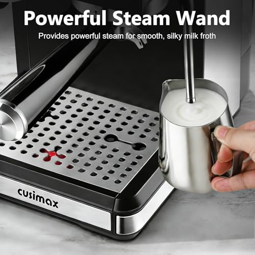 Espresso Machine with Grinder (Black)