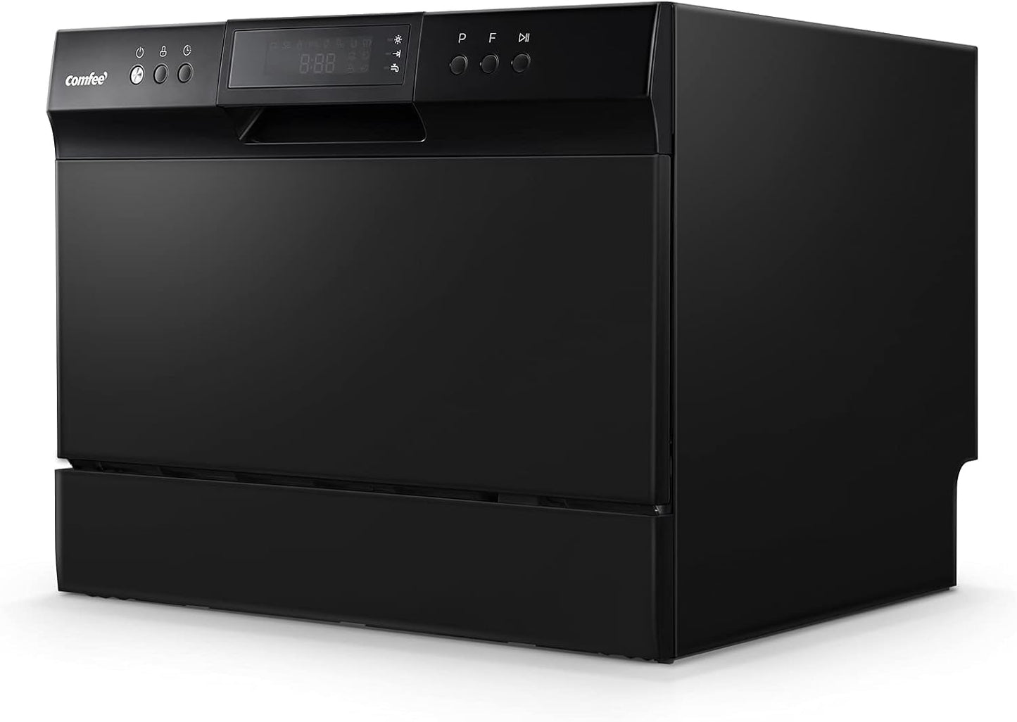 COMFEE’ Countertop Dishwasher (Black)