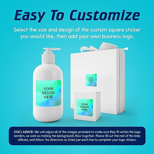 100 Custom Vinyl Stickers (100 Count)