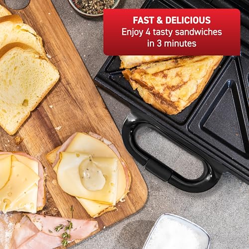 Compact Sandwich Maker and Panini Press (Compact Sandwich Maker / Up to 2 Servings)